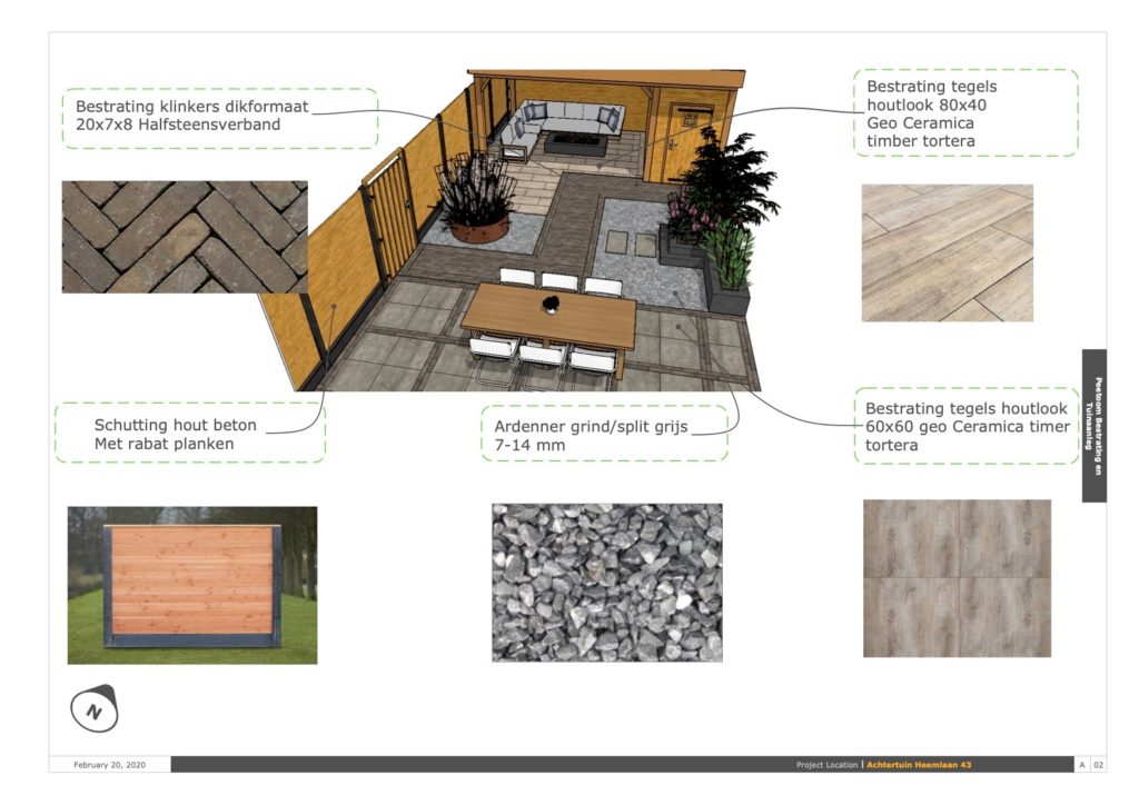 Tuinontwerp Plan